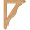 Ekena Millwork Funston Arts & Crafts Smooth Bracket, Western Red Cedar, 5 1/2"W x 36"D x 48"H BKT06X36X48FST03SWR - alternate 4